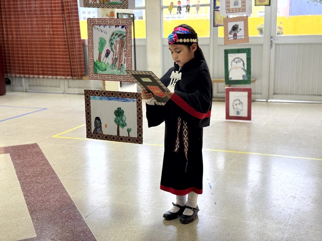 EL KINDER DE NUESTRA ESCUELA PRESENTÓ GALERÍA DE ARTE INTERACTIVA INSPIRADA EN EL PUEBLO MAPUCHE